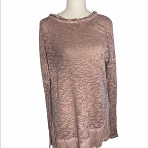 Mauve Sheer Tunic Medium